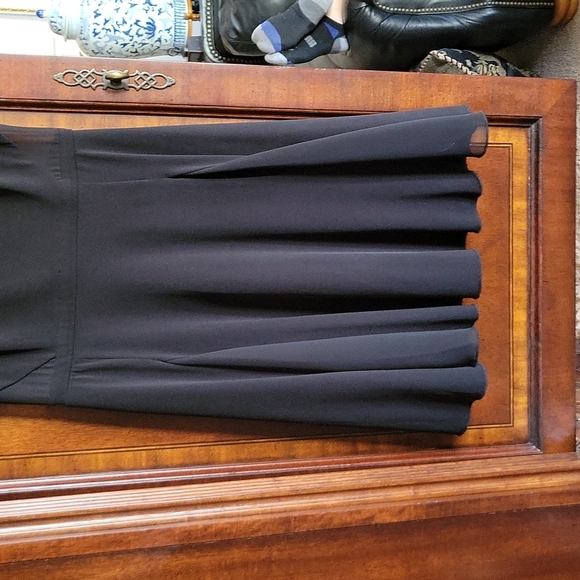 DONNA RICCO NY Little black Dress Beautiful sz 4 - Picture 4 of 5